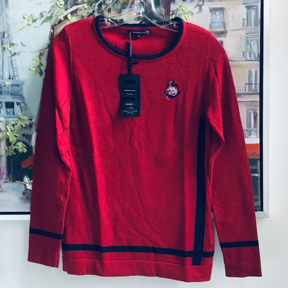 Giorgio Di Mare Classic 100% Cotton Knit Pullover Sweater - Picture 5 of 9